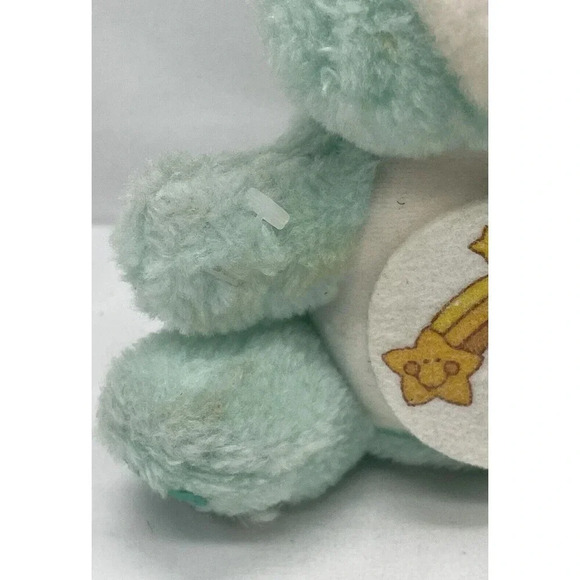 Vintage Care Bears Wish Bear Coin Bank 1984 American Greetings Corp Good Plush - Picture 7 of 16